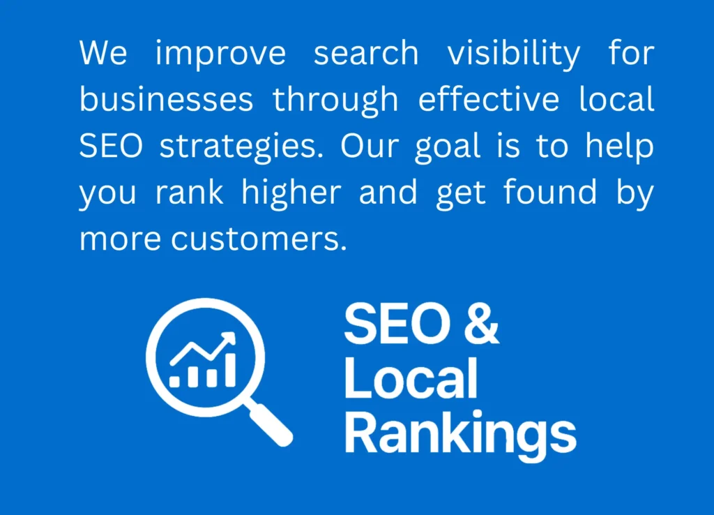 Local SEO and ranking services to improve business visibility and attract more customers through effective search strategies.